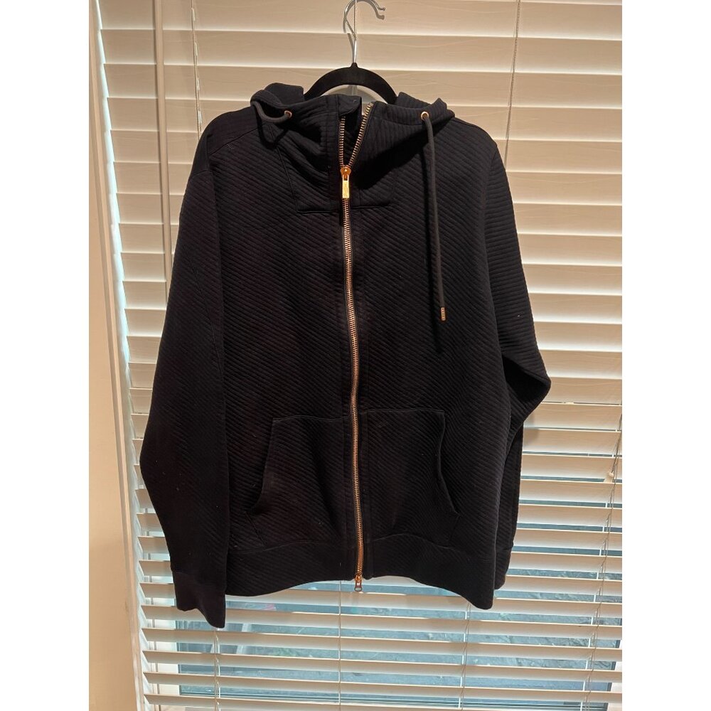 Good‎ Man Brand Navy Rose Gold Zipper Hooded Jacket - Size XXL - NWTO